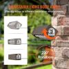 VEVOR LED Hardscape Lighting, 6.8 Inch Retaining Wall Lights, 3W 12V-24V AC/DC Low Voltage Paver Light, IP68 Waterproof Outdoor Step Lights