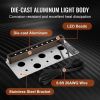 VEVOR LED Hardscape Lighting, 6.8 Inch Retaining Wall Lights, 3W 12V-24V AC/DC Low Voltage Paver Light, IP68 Waterproof Outdoor Step Lights