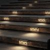 VEVOR LED Hardscape Lighting, 6.8 Inch Retaining Wall Lights, 3W 12V-24V AC/DC Low Voltage Paver Light, IP68 Waterproof Outdoor Step Lights