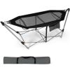 Portable Camping Foldable Hammock with Stand and Carry Case