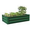 Powder Coated Metal Raised Garden Bed Planter Made In USA
