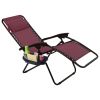 Set of 2 Folding Outdoor Zero Gravity Lounge Chair