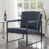 Metal Frame Accent Armchair