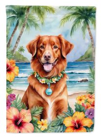 Luau Garden Flag Mailbox Flag Decorative Yard Flag Banner Outside Patio Artwork Yard Flower Beds, Garden Size (Option: Nova Scotia Duck Tolling Retriever)