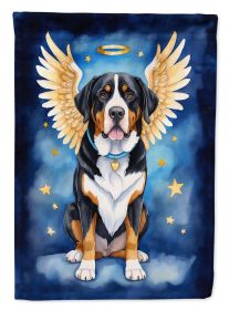 My Angel Garden Flag Mailbox Flag Decorative Yard Flag Banner Outside Patio Artwork Yard Flower Beds, Garden Size (Option: Greater Swiss Mountain Dog)