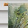 Alligator House Flag Large Porch Sleeve Pole Decorative Outside Yard Banner Artwork Wall Hanging, Polyester, House Size, Multicolor