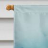 New Jersey Violet in Watercolor House Flag Large Porch Sleeve Pole Decorative Outside Yard Banner Artwork Wall Hanging, Polyester, House Size