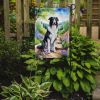 Borzoi Spring Path Garden Flag Mailbox Flag Decorative Yard Flag Banner Outside Patio Artwork Yard Flower Beds, Garden Size, Multicolor