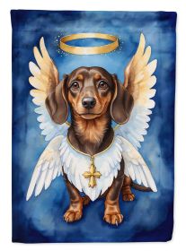 Dachshund My Angel Garden Flag Mailbox Flag Decorative Yard Flag Banner Outside Patio Artwork Yard Flower Beds, Garden Size, Multicolor (Default: Default)