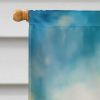 Smallmouth Bass House Flag Large Porch Sleeve Pole Decorative Outside Yard Banner Artwork Wall Hanging, Polyester, House Size, Multicolor