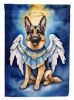 German Shepherd My Angel Garden Flag Mailbox Flag Decorative Yard Flag Banner Outside Patio Artwork Yard Flower Beds, Garden Size, Multicolor