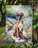 Boxer Spring Path Garden Flag Mailbox Flag Decorative Yard Flag Banner Outside Patio Artwork Yard Flower Beds, Garden Size, Multicolor