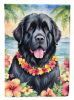 Newfoundland Luau Garden Flag Mailbox Flag Decorative Yard Flag Banner Outside Patio Artwork Yard Flower Beds, Garden Size, Multicolor