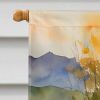 Kodiak Bear House Flag Large Porch Sleeve Pole Decorative Outside Yard Banner Artwork Wall Hanging, Polyester, House Size, Multicolor