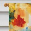 Loggerhead Sea Turtle House Flag Large Porch Sleeve Pole Decorative Outside Yard Banner Artwork Wall Hanging, Polyester, House Size, Multicolor