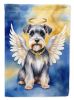 Schnauzer My Angel Garden Flag Mailbox Flag Decorative Yard Flag Banner Outside Patio Artwork Yard Flower Beds, Garden Size, Multicolor