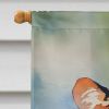 Tiger House Flag Large Porch Sleeve Pole Decorative Outside Yard Banner Artwork Wall Hanging, Polyester, House Size, Multicolor