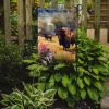 Wood Bison Garden Flag Mailbox Flag Decorative Yard Flag Banner Outside Patio Artwork Yard Flower Beds, Garden Size, Multicolor