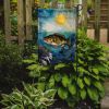 Smallmouth Bass Garden Flag Mailbox Flag Decorative Yard Flag Banner Outside Patio Artwork Yard Flower Beds, Garden Size, Multicolor
