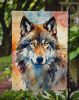 Wolves Wolf Garden Flag Mailbox Flag Decorative Yard Flag Banner Outside Patio Artwork Yard Flower Beds, Garden Size, Multicolor