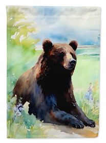 American Black Bear Garden Flag Mailbox Flag Decorative Yard Flag Banner Outside Patio Artwork Yard Flower Beds, Garden Size, Multicolor (Default: Default)