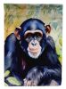 Chimpanzee Garden Flag Mailbox Flag Decorative Yard Flag Banner Outside Patio Artwork Yard Flower Beds, Garden Size, Multicolor