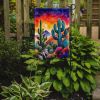 Cactus in Color Garden Flag Mailbox Flag Decorative Yard Flag Banner Outside Patio Artwork Yard Flower Beds, Garden Size, Multicolor