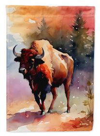 Buffalo Garden Flag Mailbox Flag Decorative Yard Flag Banner Outside Patio Artwork Yard Flower Beds, Garden Size, Multicolor (Default: Default)