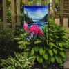 Watercolor Garden Flag Mailbox Flag Decorative Yard Flag Banner Outside Patio Artwork Yard Flower Beds, Garden Size