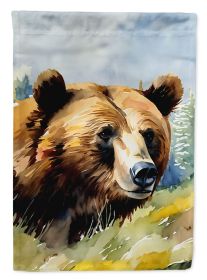 Grizzly Bear Garden Flag Mailbox Flag Decorative Yard Flag Banner Outside Patio Artwork Yard Flower Beds, Garden Size, Multicolor (Default: Default)