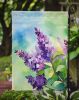 New Hampshire Purple Lilac in Watercolor Garden Flag Mailbox Flag Decorative Yard Flag Banner Outside Patio Artwork Yard Flower Beds, Garden Size