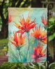 Wyoming Indian Paintbrush in Watercolor Garden Flag Mailbox Flag Decorative Yard Flag Banner Outside Patio Artwork Yard Flower Beds, Garden Size