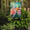 Indiana Peonies in Watercolor Garden Flag Mailbox Flag Decorative Yard Flag Banner Outside Patio Artwork Yard Flower Beds, Garden Size, Multicolor