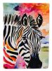 Zebra Garden Flag Mailbox Flag Decorative Yard Flag Banner Outside Patio Artwork Yard Flower Beds, Garden Size, Multicolor