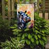 Hippopotamus Garden Flag Mailbox Flag Decorative Yard Flag Banner Outside Patio Artwork Yard Flower Beds, Garden Size, Multicolor