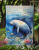Manatee Garden Flag Mailbox Flag Decorative Yard Flag Banner Outside Patio Artwork Yard Flower Beds, Garden Size, Multicolor
