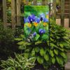 Illinois Violet in Watercolor Garden Flag Mailbox Flag Decorative Yard Flag Banner Outside Patio Artwork Yard Flower Beds, Garden Size, Multicolor