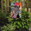 Zebra Garden Flag Mailbox Flag Decorative Yard Flag Banner Outside Patio Artwork Yard Flower Beds, Garden Size, Multicolor