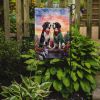 Two Hearts Garden Flag Mailbox Flag Decorative Yard Flag Banner Outside Patio Artwork Yard Flower Beds, Garden Size