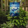 Dolphin Garden Flag Mailbox Flag Decorative Yard Flag Banner Outside Patio Artwork Yard Flower Beds, Garden Size, Multicolor