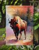 Buffalo Garden Flag Mailbox Flag Decorative Yard Flag Banner Outside Patio Artwork Yard Flower Beds, Garden Size, Multicolor