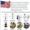 Telescopic Aluminum Flagpole with U.S. Flag Ball