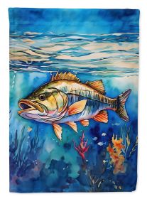 Striped Bass Garden Flag Mailbox Flag Decorative Yard Flag Banner Outside Patio Artwork Yard Flower Beds, Garden Size, Multicolor (Default: Default)