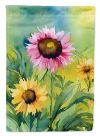 Kentucky Goldenrod in Watercolor Garden Flag Mailbox Flag Decorative Yard Flag Banner Outside Patio Artwork Yard Flower Beds, Garden Size, Multicolor (Default: Default)