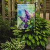 New Hampshire Purple Lilac in Watercolor Garden Flag Mailbox Flag Decorative Yard Flag Banner Outside Patio Artwork Yard Flower Beds, Garden Size