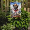 Pug Cowboy Welcome Garden Flag Mailbox Flag Decorative Yard Flag Banner Outside Patio Artwork Yard Flower Beds, Garden Size, Multicolor