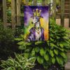 Greyhound King of Mardi Gras Garden Flag Mailbox Flag Decorative Yard Flag Banner Outside Patio Artwork Yard Flower Beds, Garden Size, Multicolor