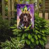 Newfoundland King of Mardi Gras Garden Flag Mailbox Flag Decorative Yard Flag Banner Outside Patio Artwork Yard Flower Beds, Garden Size, Multicolor