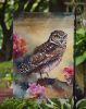 Burrowing Owl Garden Flag Mailbox Flag Decorative Yard Flag Banner Outside Patio Artwork Yard Flower Beds, Garden Size, Multicolor