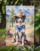 Australian Shepherd Cowboy Welcome Garden Flag Mailbox Flag Decorative Yard Flag Banner Outside Patio Artwork Yard Flower Beds, Garden Size